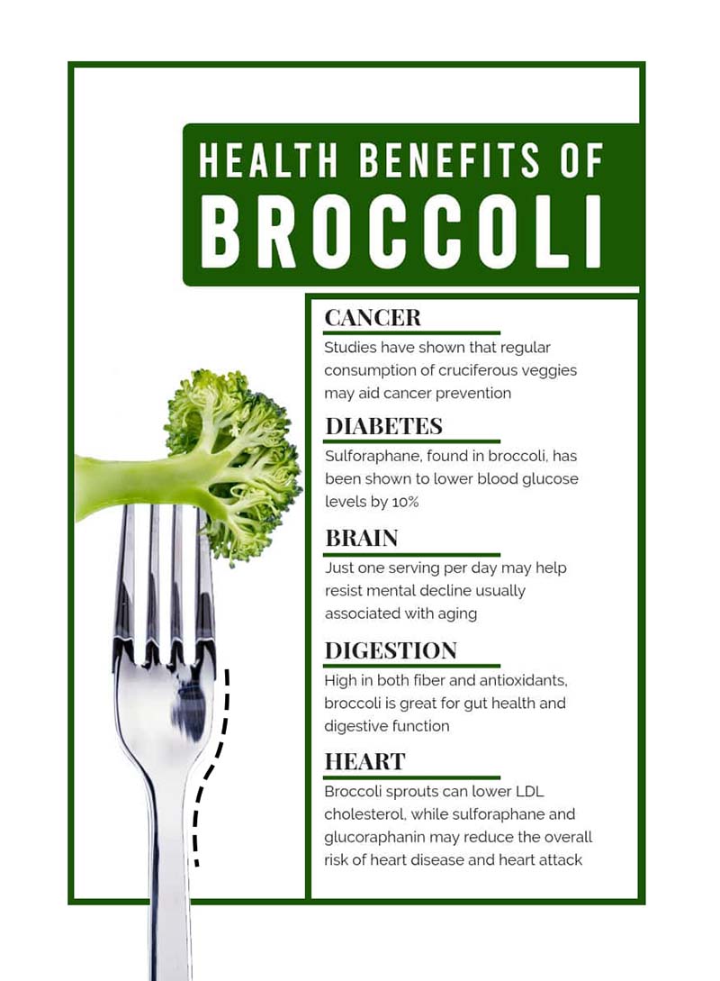 Additional Health Benefits of Broccoli