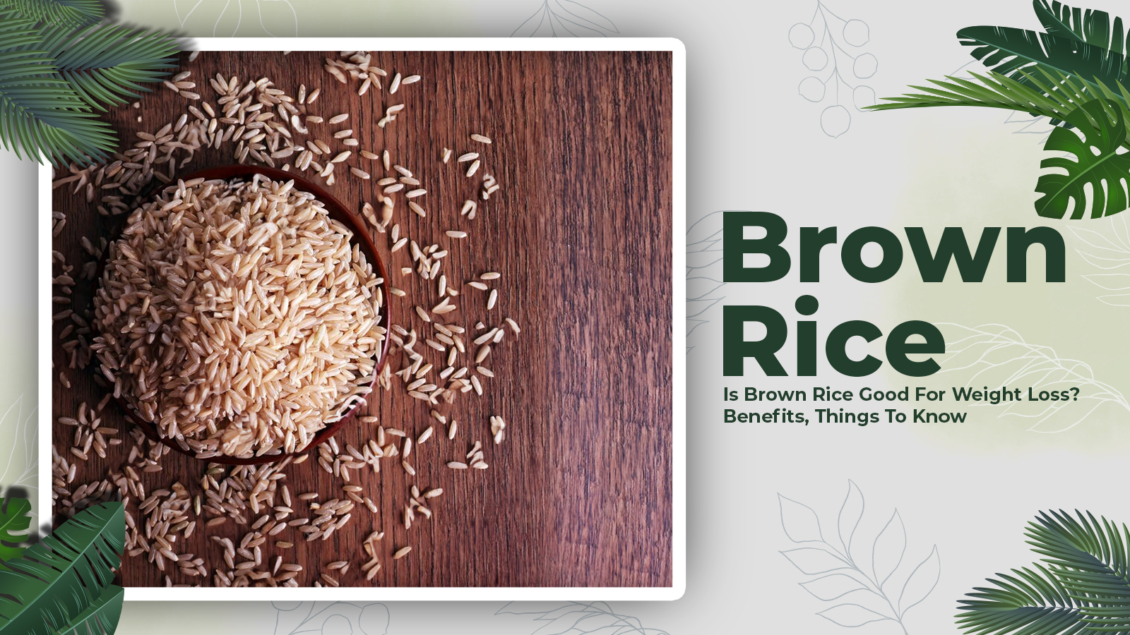 Is Brown Rice Good For Weight Loss? Benefits, Things To Know